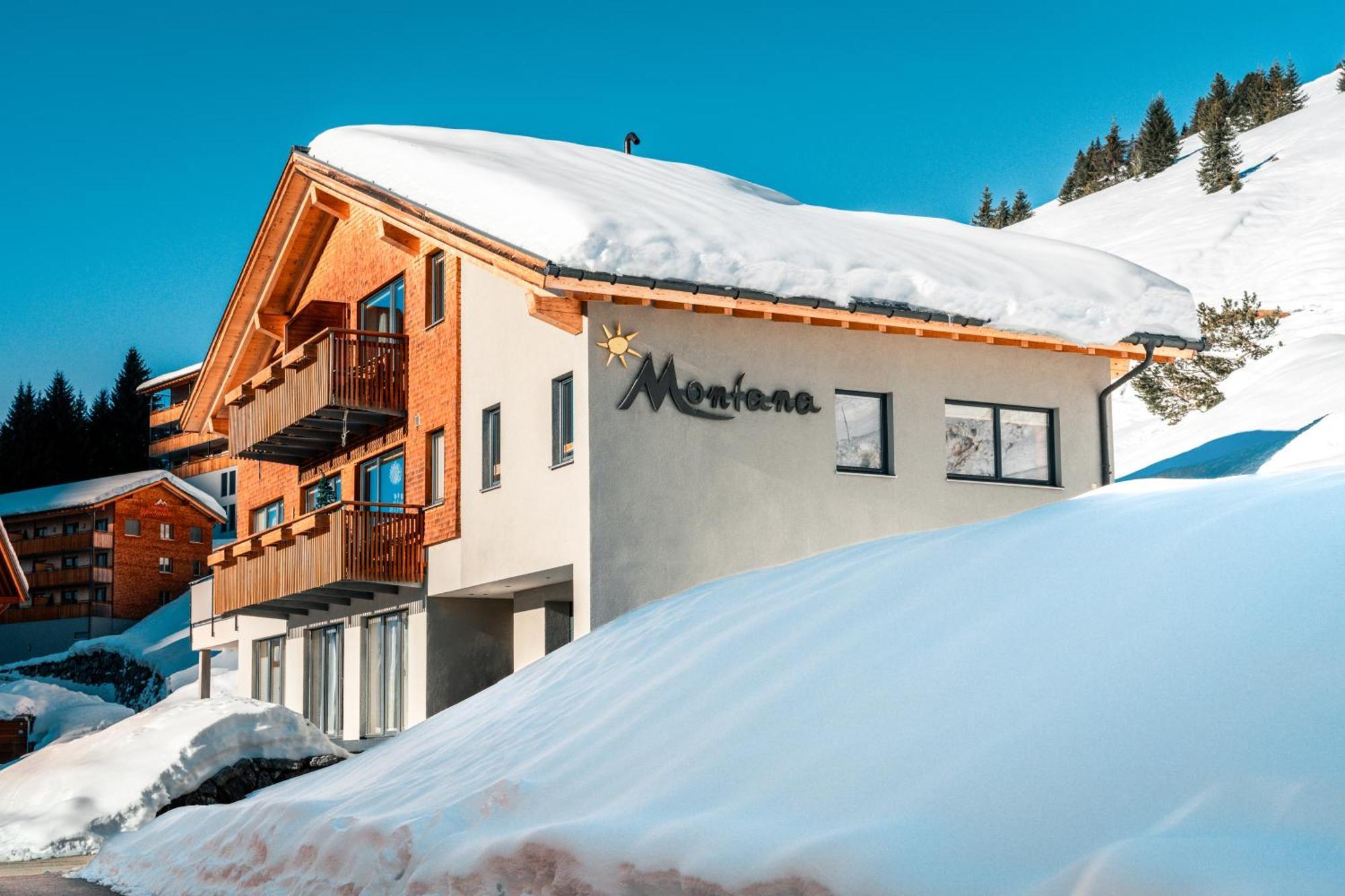 Haus Montana Leilighet Damuels Eksteriør bilde